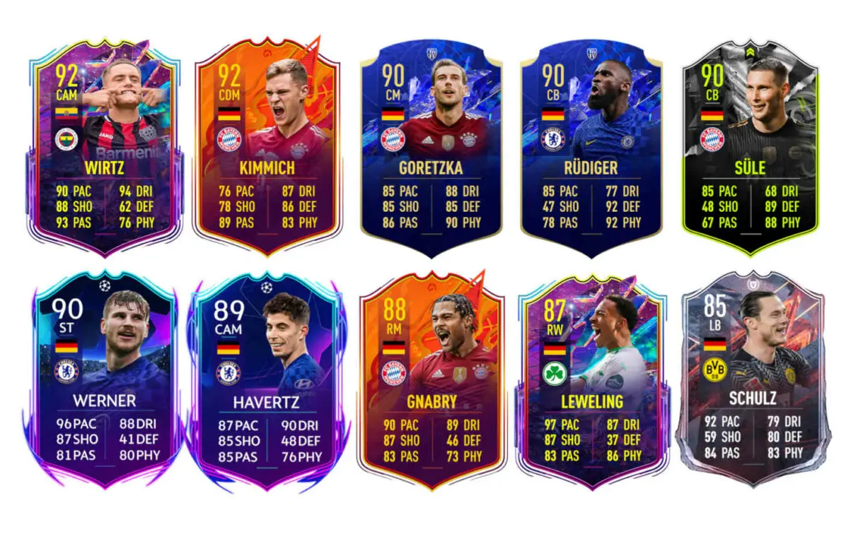 Links naranjas Mesut Özil Moments FIFA 22 Ultimate Team