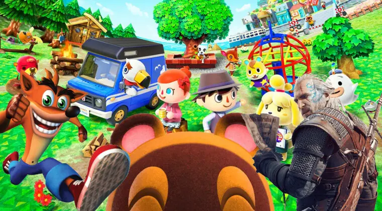 Imagen de Crash Bandicoot y The Witcher 3 se mudan a una nueva isla en Animal Crossing: New Horizons y es flipante
