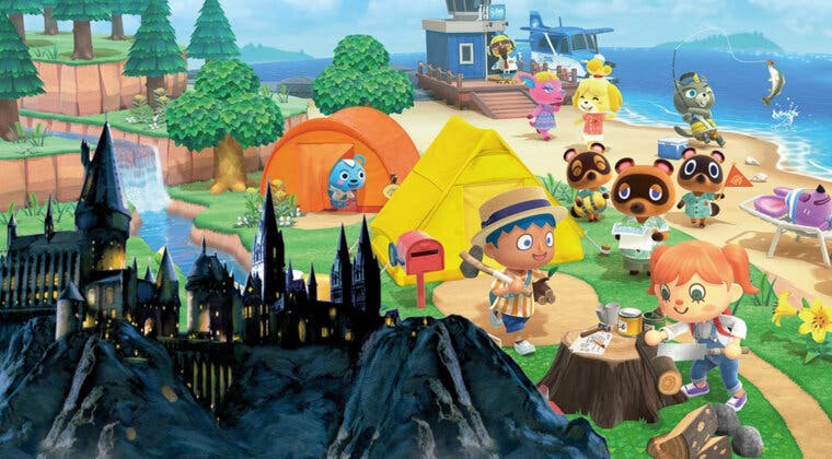 Imagen de ¡La magia llega a Animal Crossing: New Horizons! Un fan logra recrear Hogwarts de Harry Potter en el juego