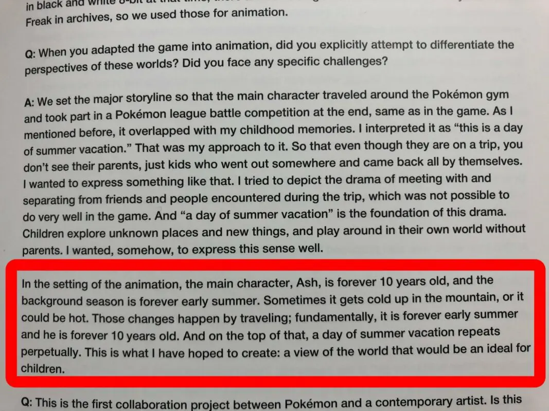anime de Pokemon declaraciones supervisor creativo