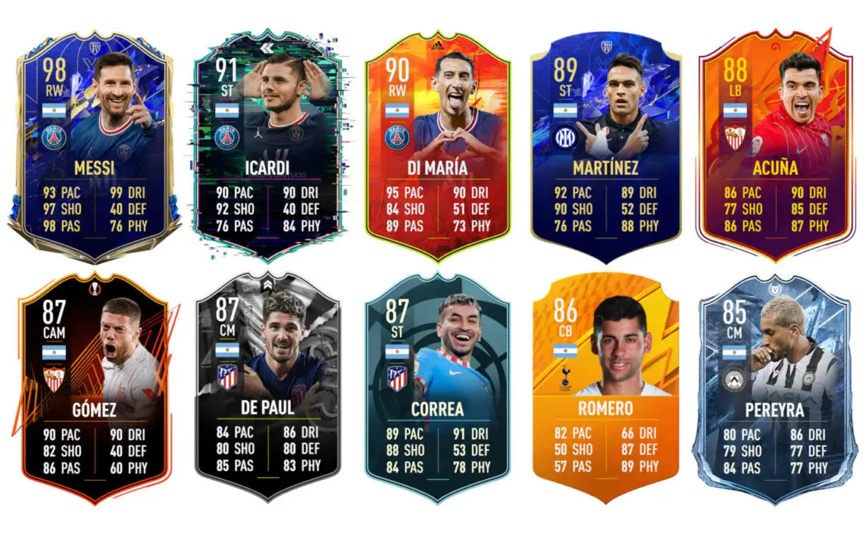 Links naranjas Lisandro Martínez RTTF gratuito FIFA 22 Ultimate Team