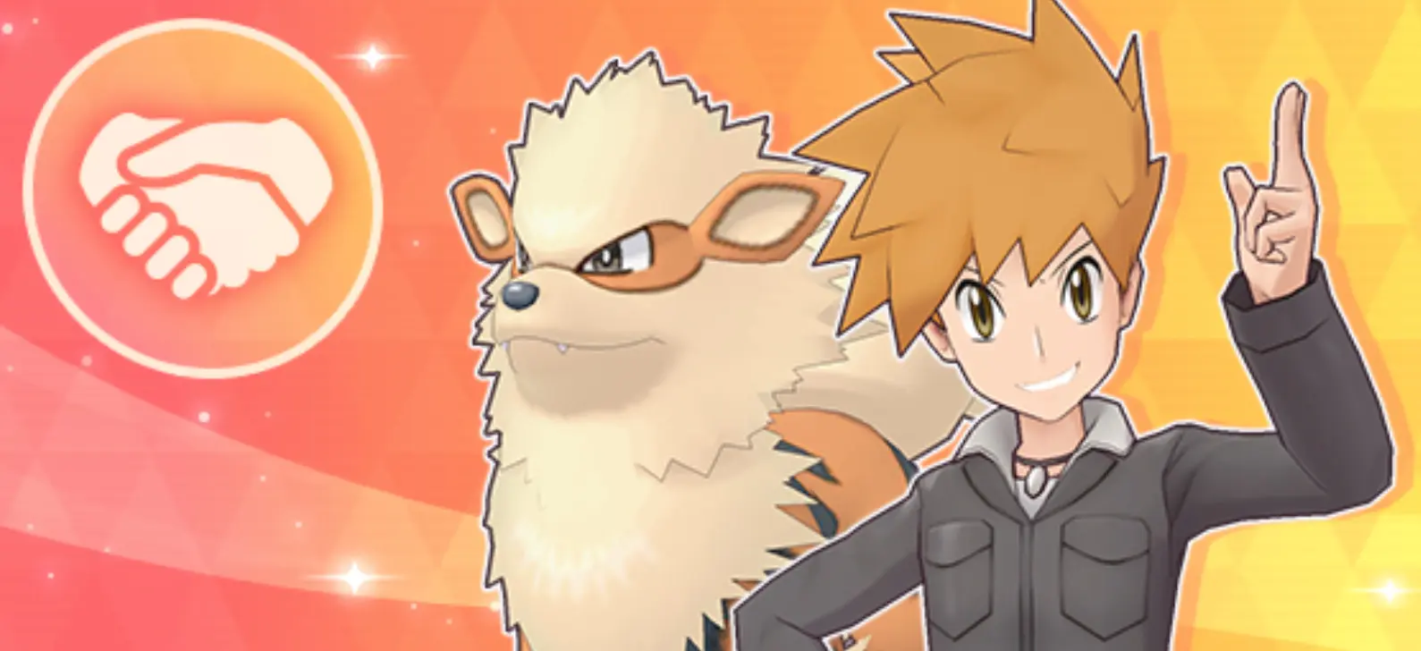 Azul y Arcanine Pokemon Masters EX
