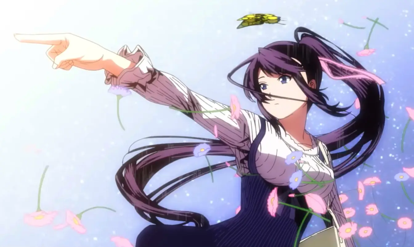 la protagonista femenina de bakemonogatari