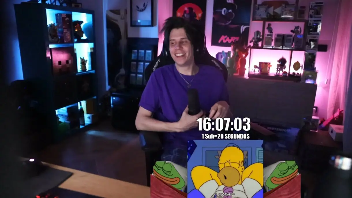 Rubius en su extensible