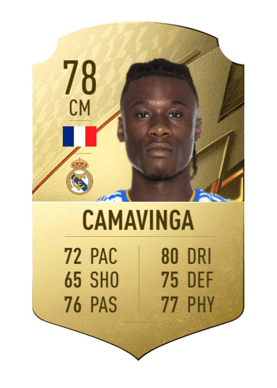 Carta Camavinga FIFA 22 Ultimate Team