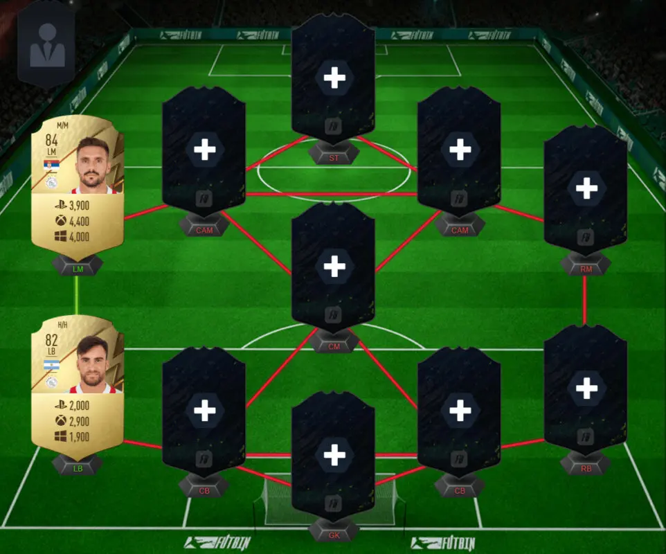 captura fifa 22 guia lisandro martinez 2 min