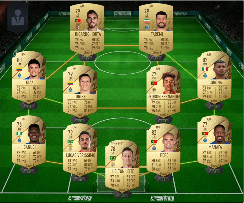 Plantilla Liga Portugal FIFA 22 Ultimate Team