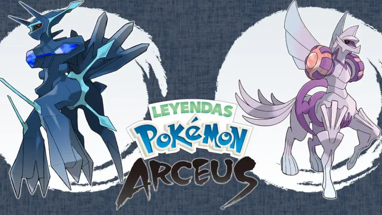 Dialga y Palkia Forma Origen Leyendas Pokemon Arceus
