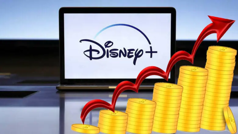 Monedas simbolizando que sube el precio de Disney Plus