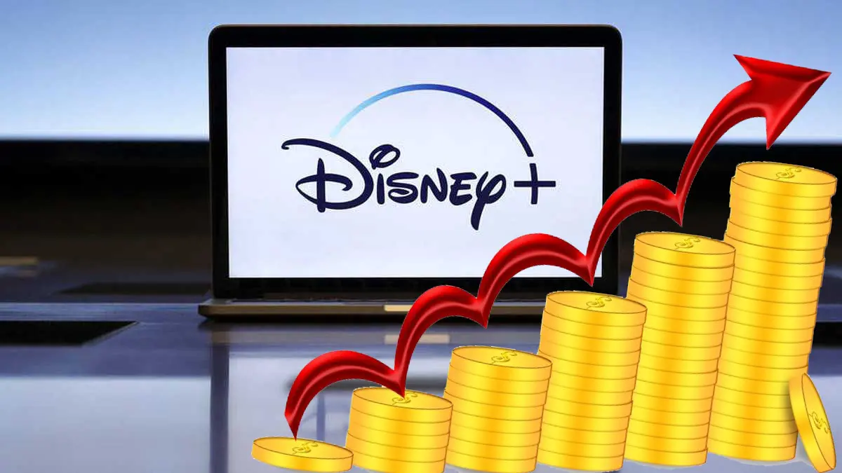 Monedas simbolizando que sube el precio de Disney Plus