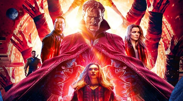 Imagen de El póster de Doctor Strange en el Multiverso de la locura esconde a su villano, ¡y probablemente no te hayas dado cuenta!