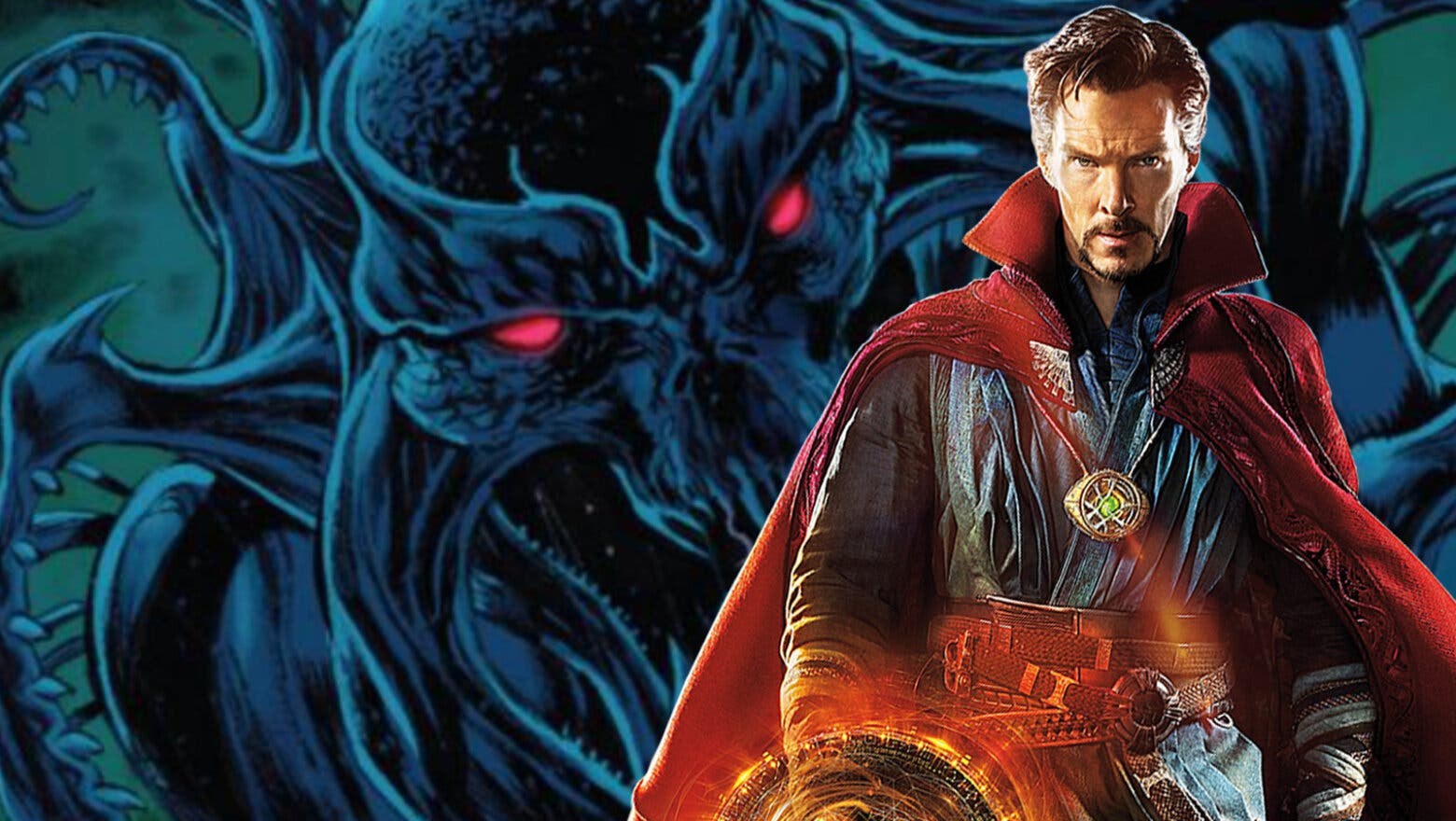 Chthon detrás de Doctor Strange