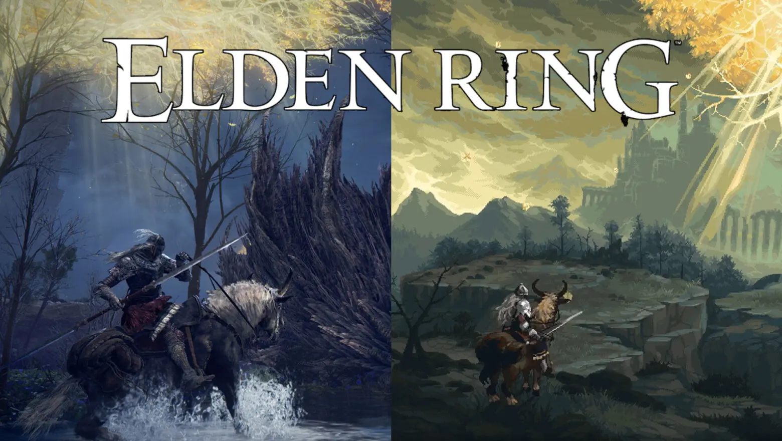 Pantalla de carga de Elden Ring hecha por un fan