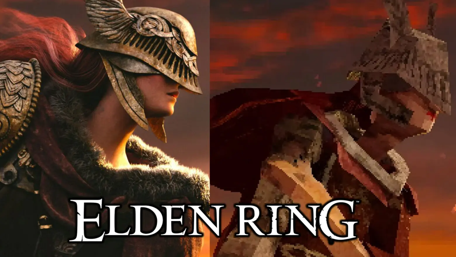 El demake de Elden Ring para PS1