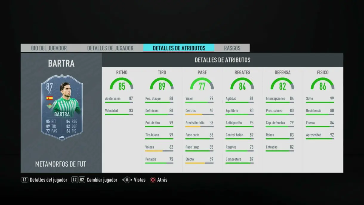 fifa 20 bartra metamorfo