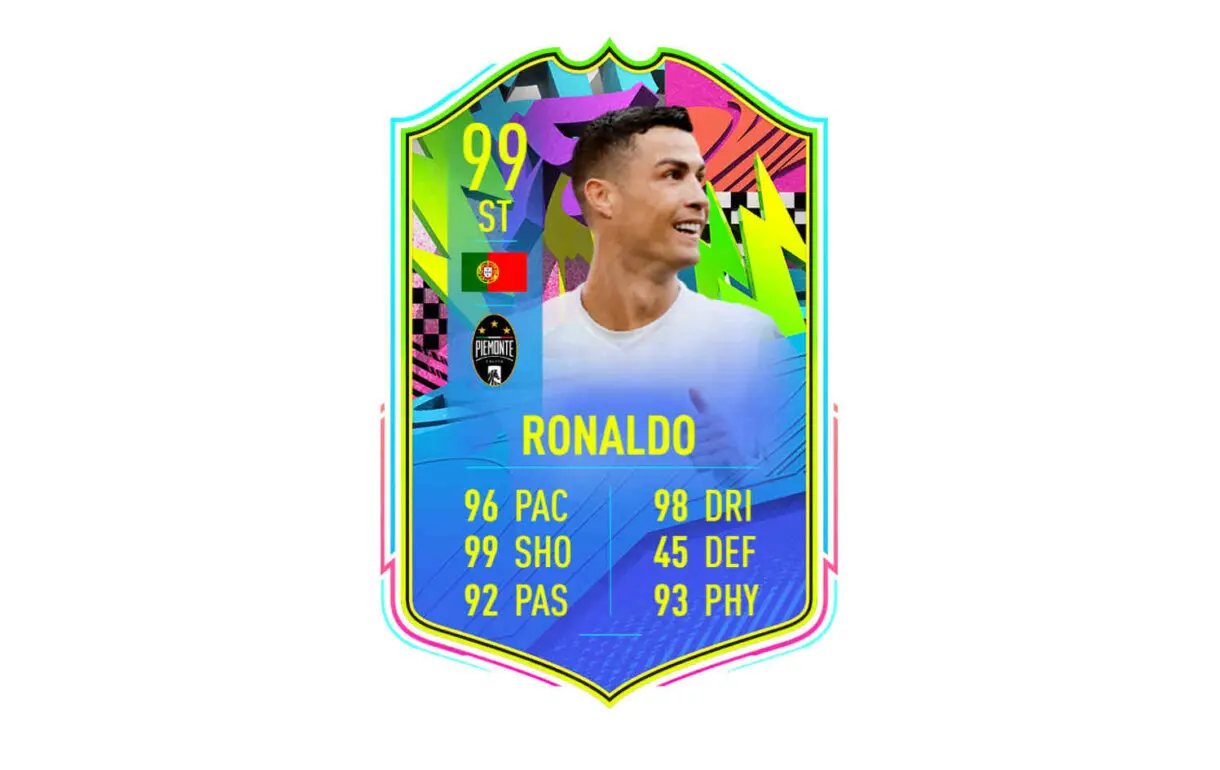 Carta Cristiano Ronaldo Summer Stars FIFA 21 Ultimate Team
