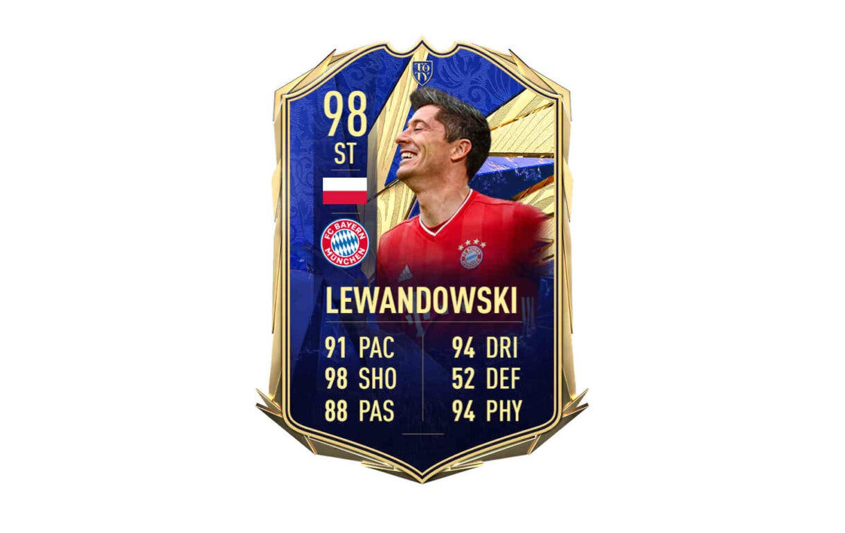 Carta Lewandowski TOTY FIFA 21 Ultimate Team