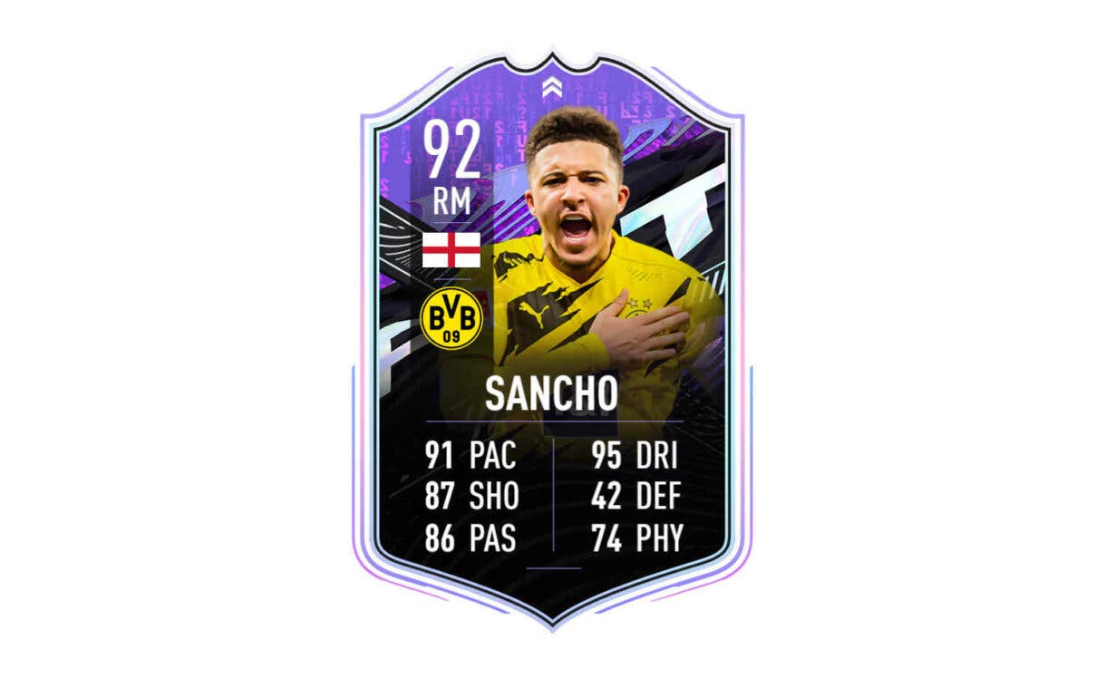 Carta Sancho What IF FIFA 21 Ultimate Team