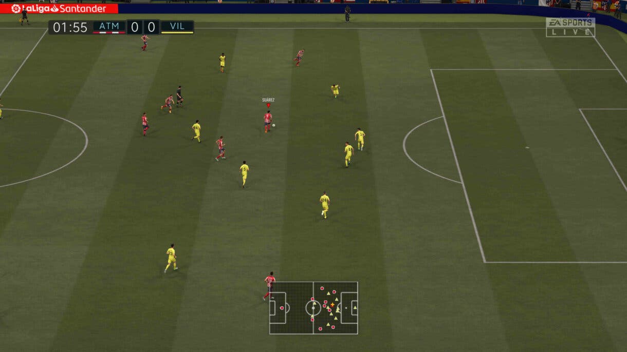 Mejores ajustes de cámara FIFA 21 Ultimate Team cooperativa variante 1