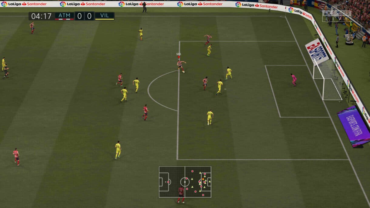 Mejores ajustes de cámara FIFA 21 Ultimate Team cooperativa variante 3