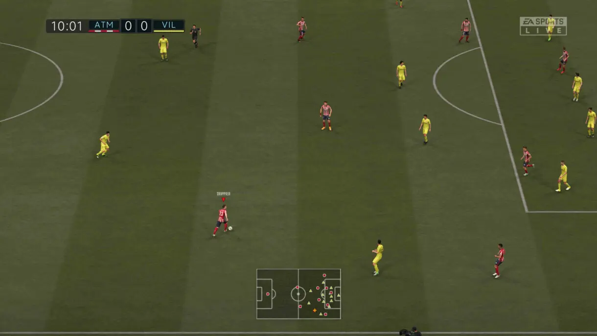 Mejores ajustes de cámara FIFA 21 Ultimate Team cámara larga