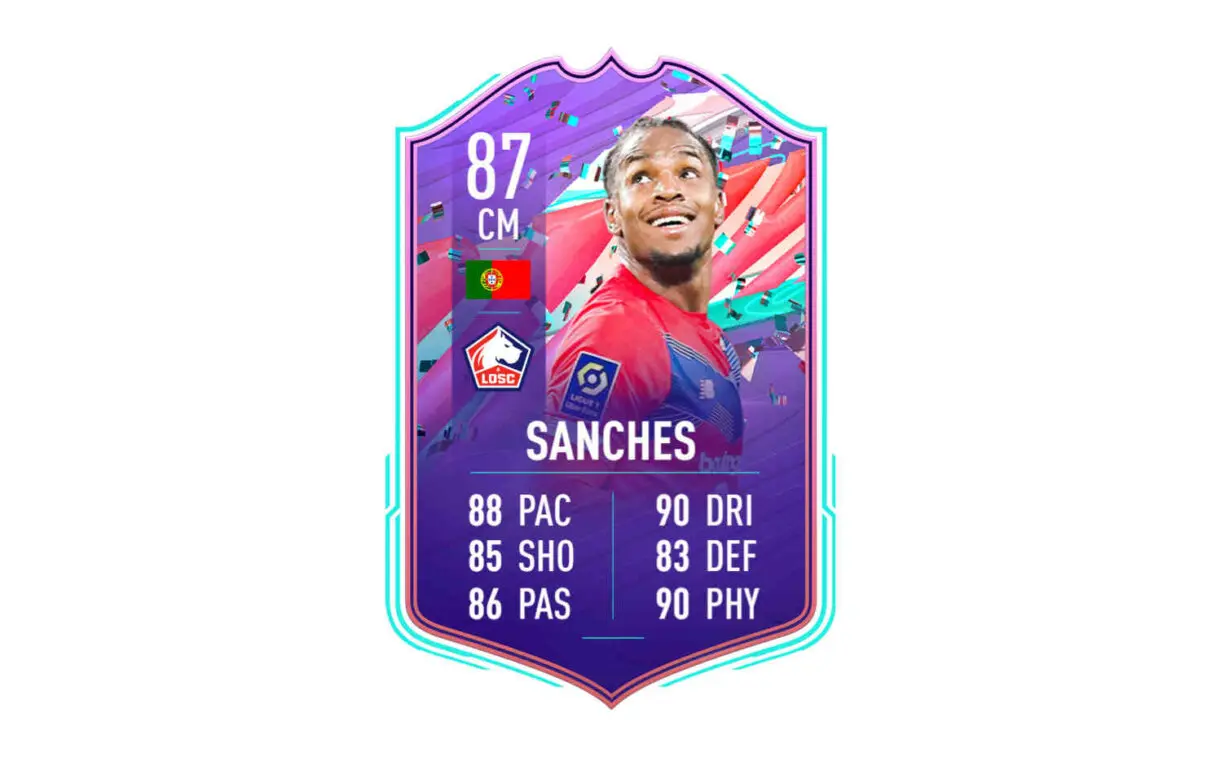 Carta Renato Sanches FUT Birthday FIFA 21 Ultimate Team