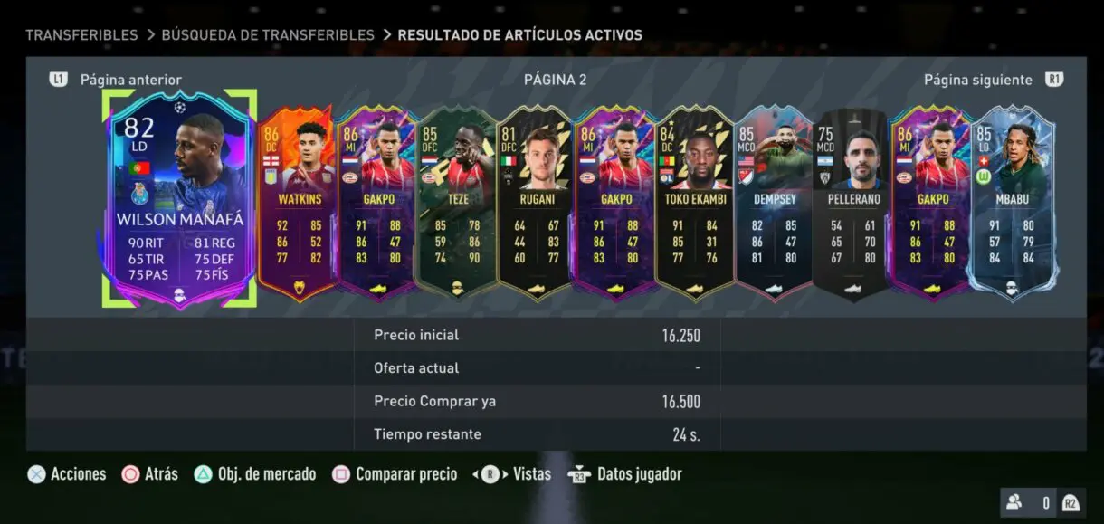 FIFA 22: algunos usuarios son baneados por aprovechar un error reciente de Division Rivals Ultimate Team imagen del mercado de fichajes