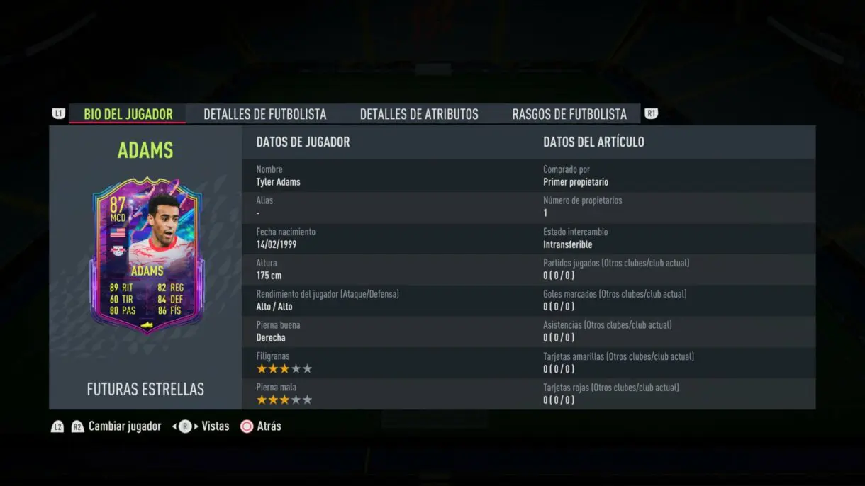 FIFA 22: así puedes conseguir un Megasobre gratuito y otro token Future Stars Ultimate Team cómo ver la fecha de nacimiento de cada jugador.