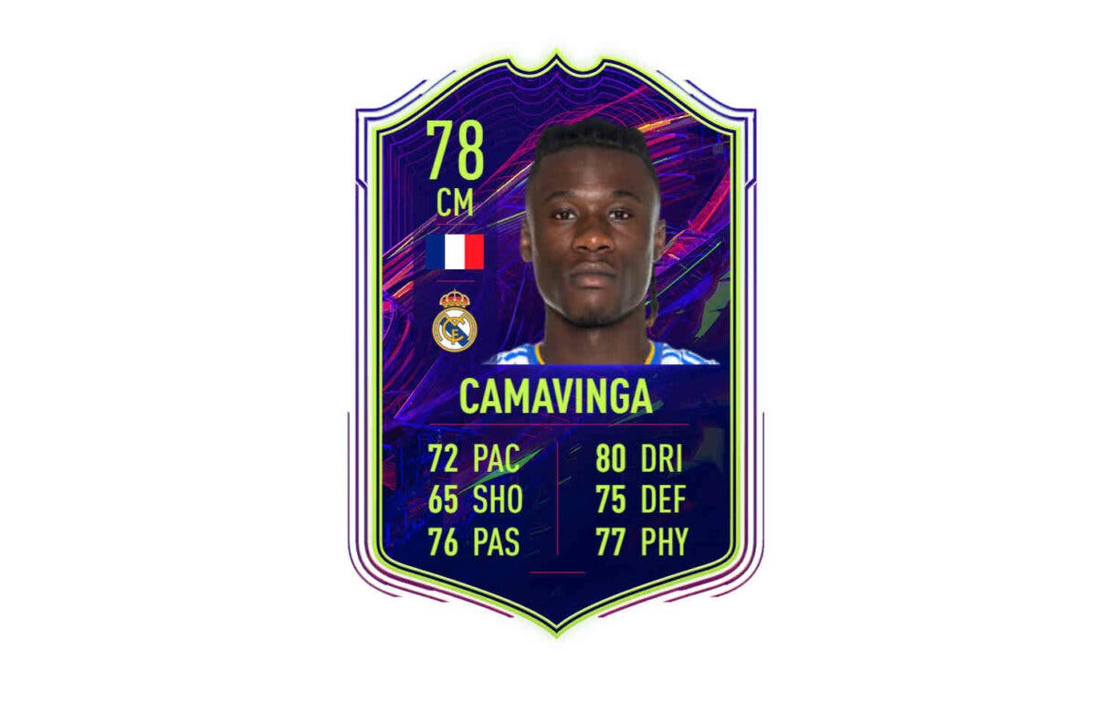 Carta Camavinga OTW FIFA 22 Ultimate Team