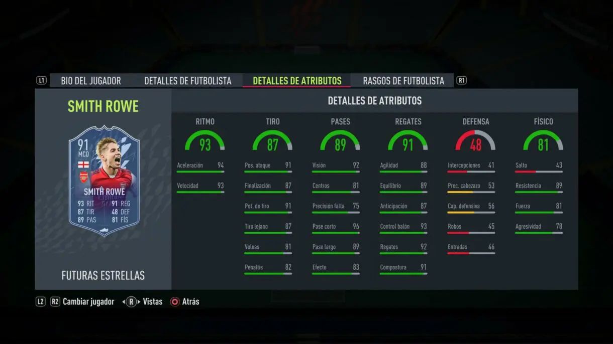 FIFA 22: este es el primer equipo Future Stars y aquí puedes ver las stats de sus jugadores Ultimate Team Smith-Rowe