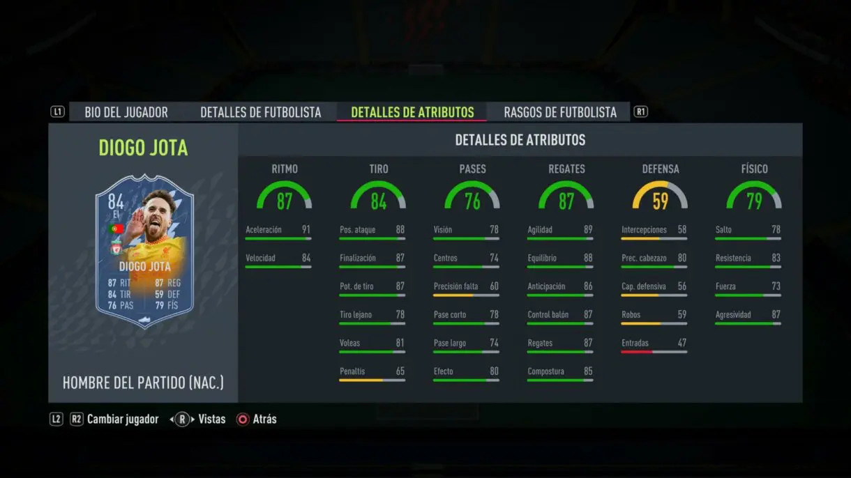 fifa 22 central de fut en los menus 243