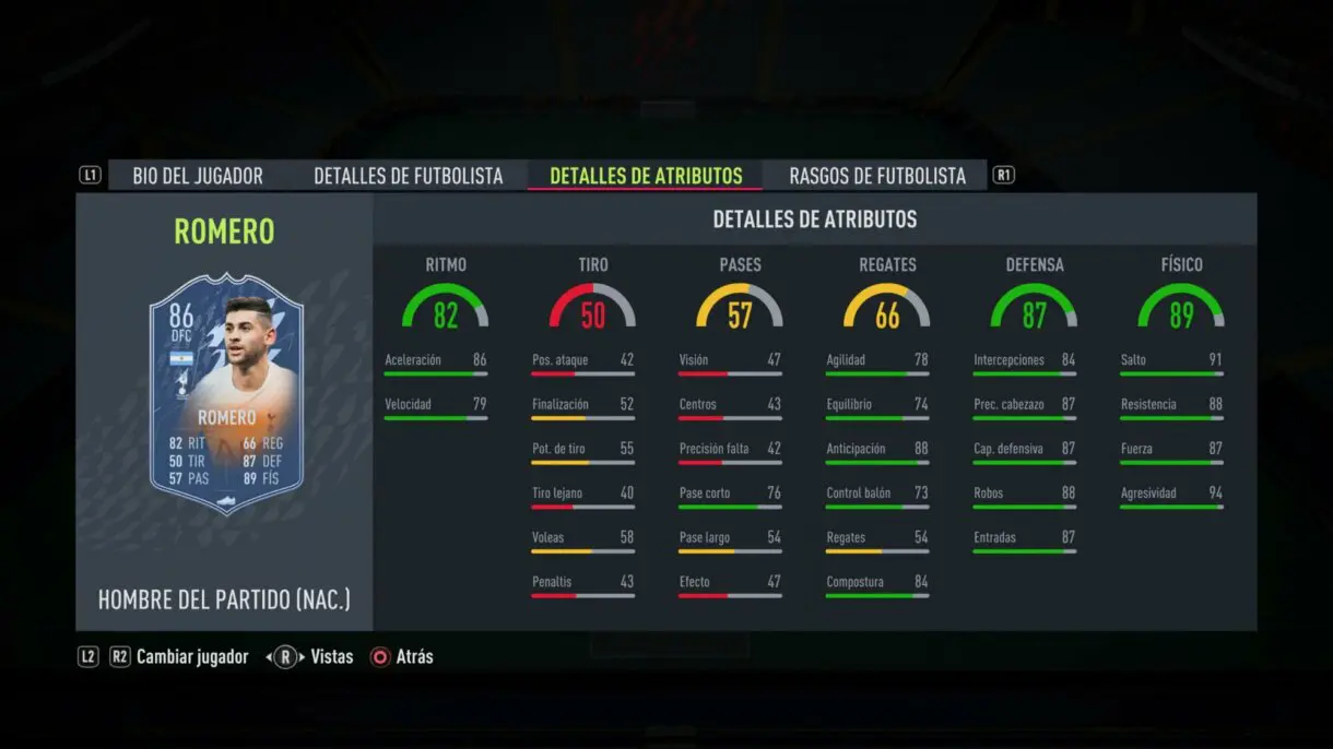 fifa 22 central de fut en los menus 245