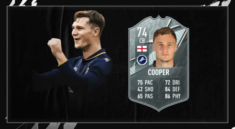 Imagen de FIFA 22: Jake Cooper Estrella de Plata es la nueva carta gratuita y estos son sus números
