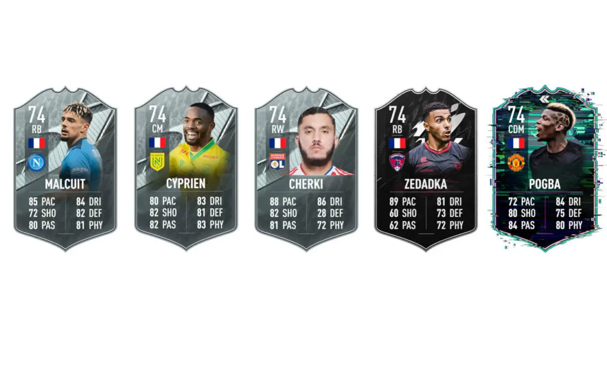Cartas de plata especiales recientes de Francia FIFA 22 Ultimate Team