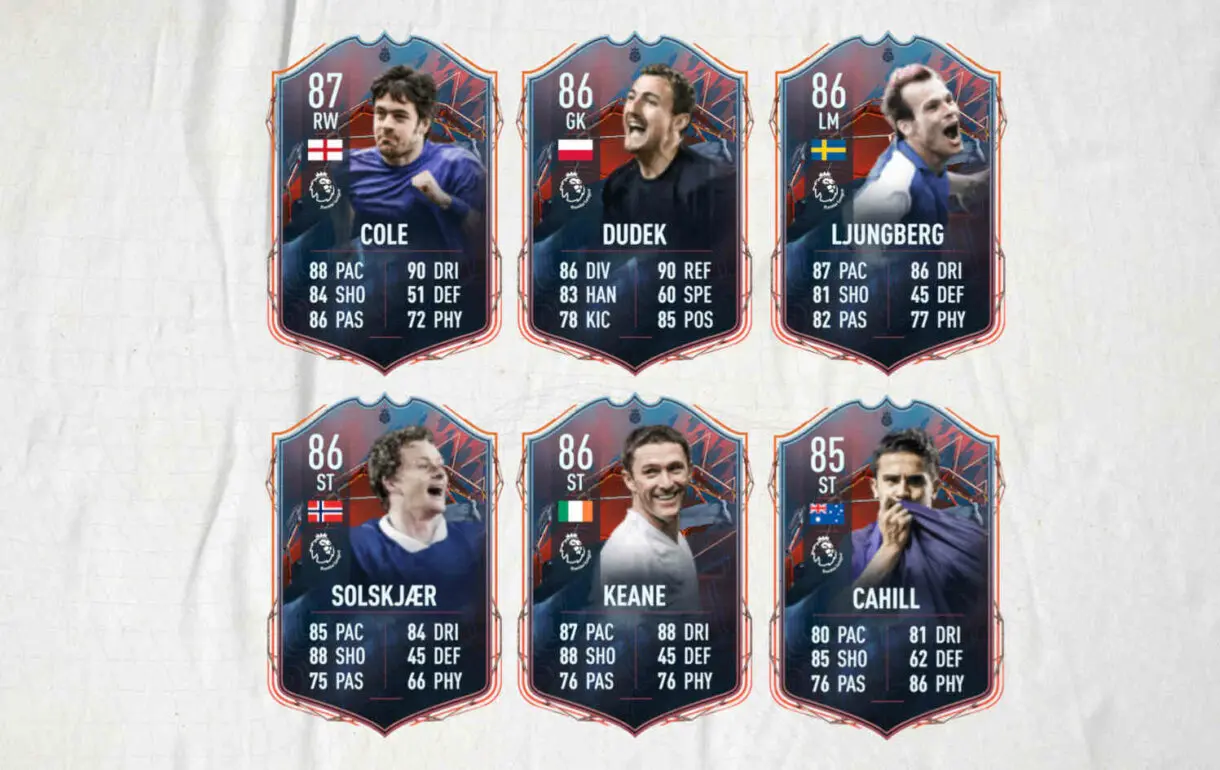 FIFA 22: estas son las cartas FUT Heroes de cada una de las cinco grandes ligas de Ultimate Team Premier League