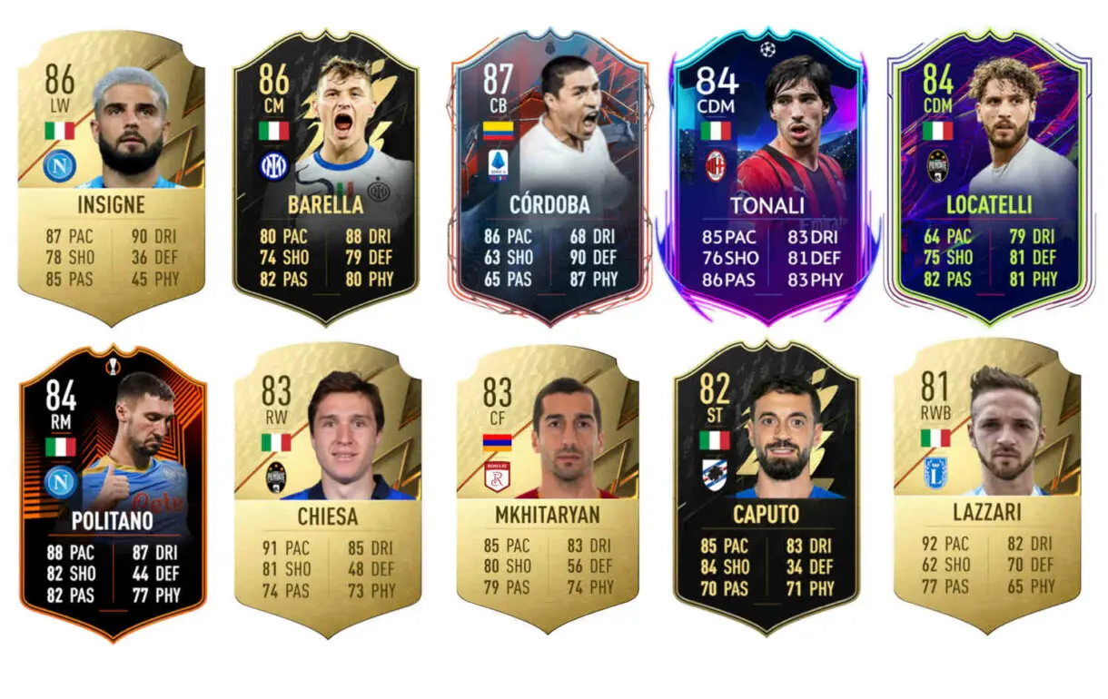 Links verdes Zaniolo Rulebreakers FIFA 22 Ultimate Team