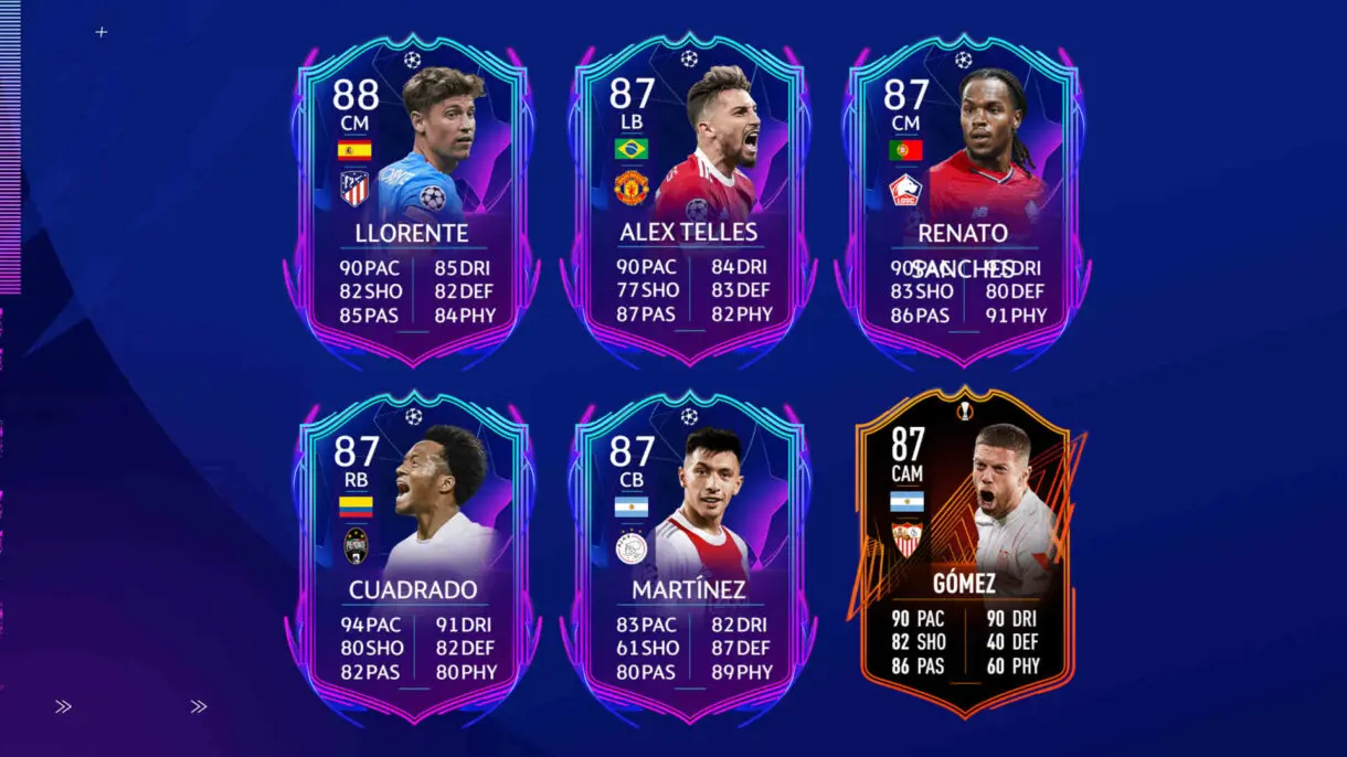 Cartas RTTF perdieron la primera mejora FIFA 22 Ultimate Team