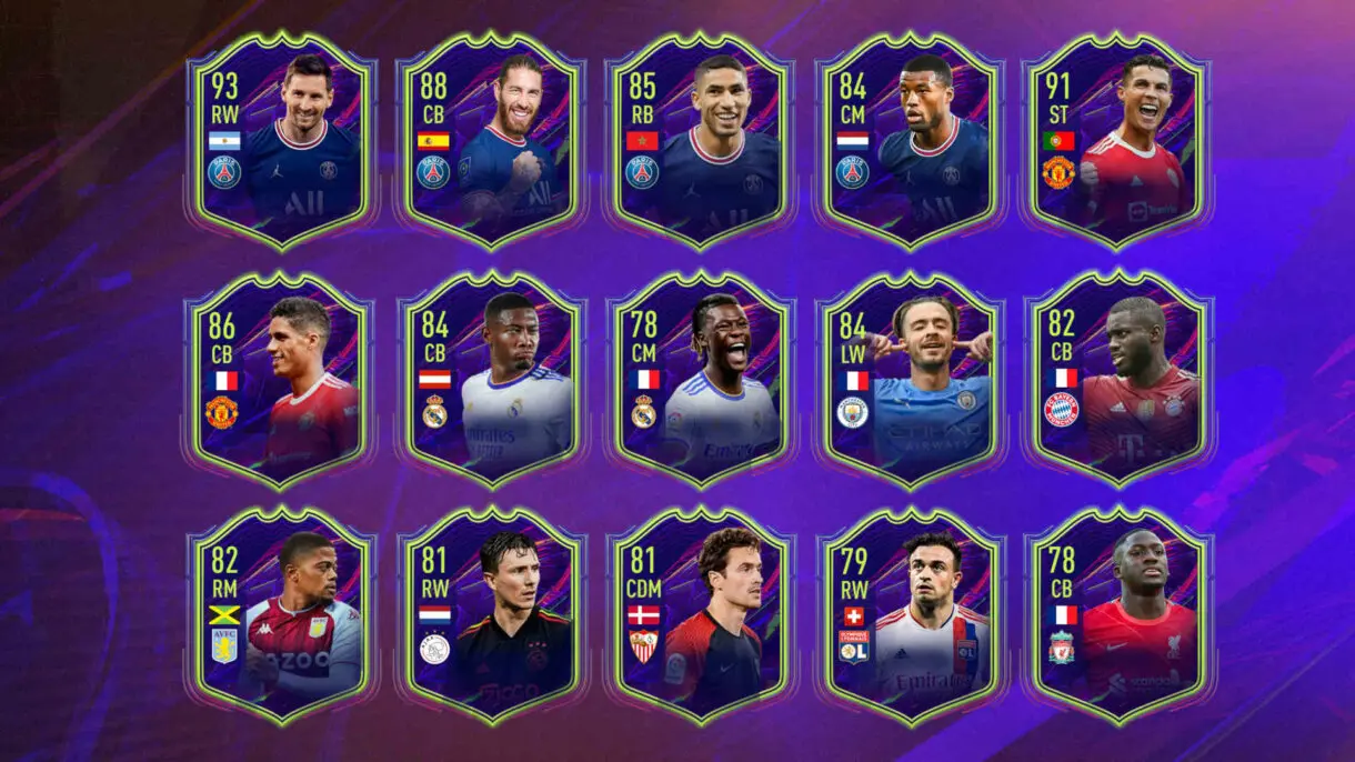 Cartas OTW sin victorias FIFA 22 Ultimate Team