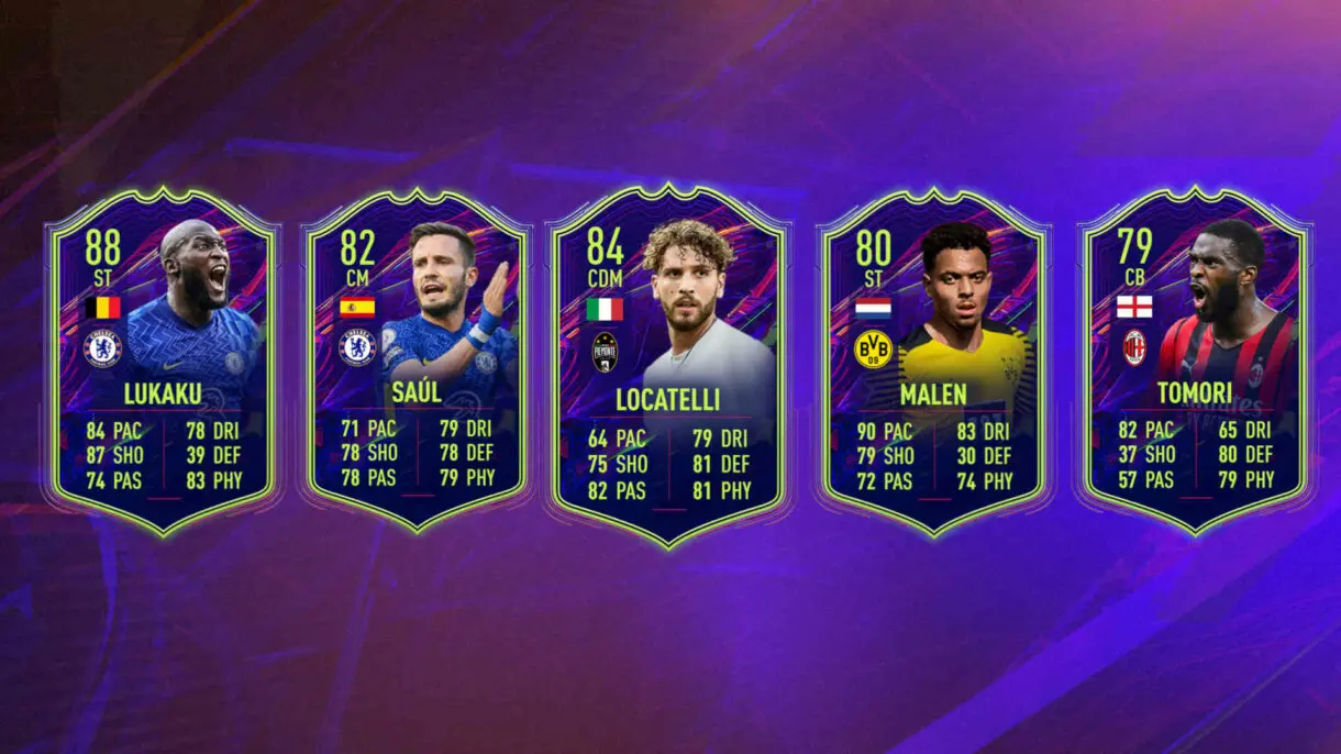 Cartas OTW con dos victorias FIFA 22 Ultimate Team