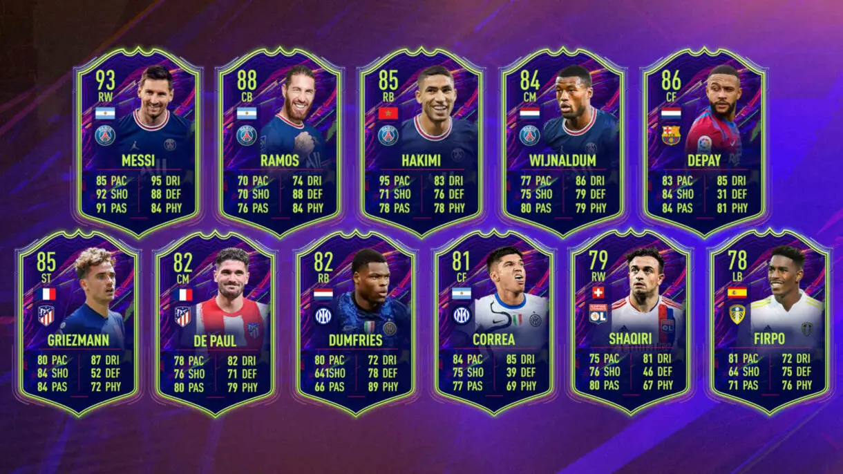 Cartas OTW que llevan un triunfo FIFA 22 Ultimate Team