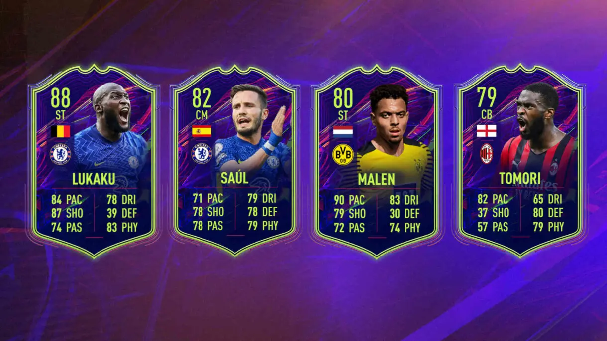 Cartas OTW que suman tres triunfos FIFA 22 Ultimate Team
