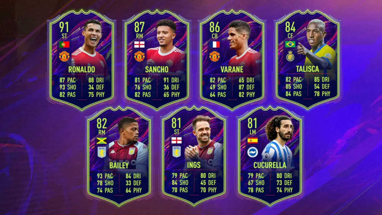 Cartas OTW sin triunfos por ahora FIFA 22 Ultimate Team