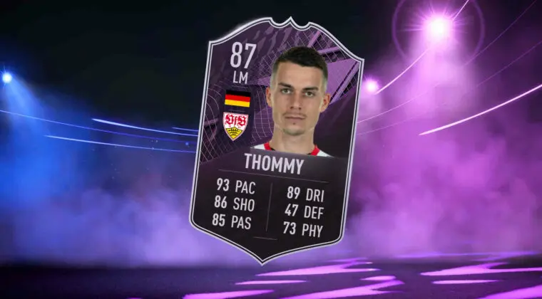 Imagen de FIFA 22: aparece una nueva versión gratuita (Erik Thommy Jugador de Liga)