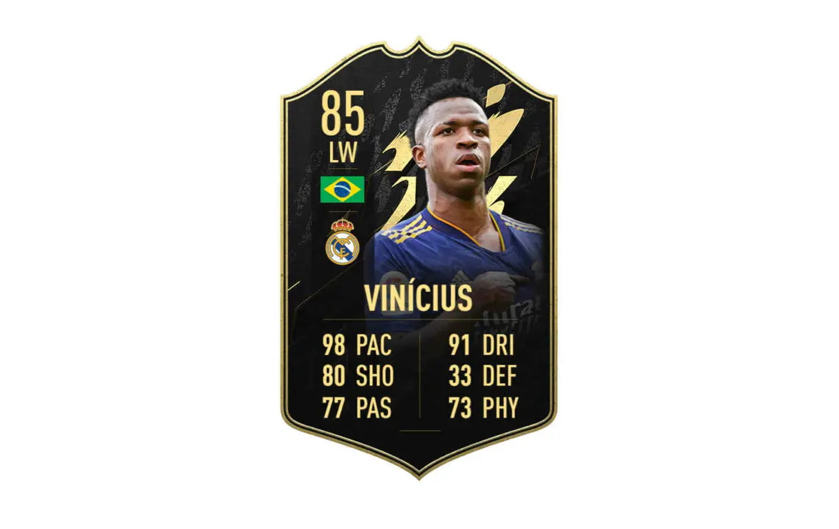 Carta Vinícius SIF FIFA 22 Ultimate Team
