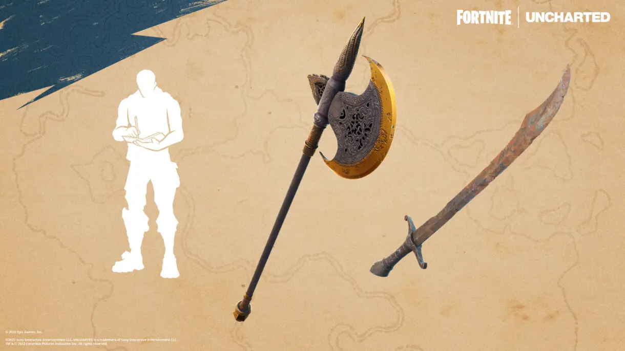 fortnite uncharted 3