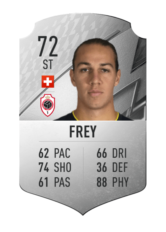 Carta Frey plata único FIFA 22 Ultimate Team
