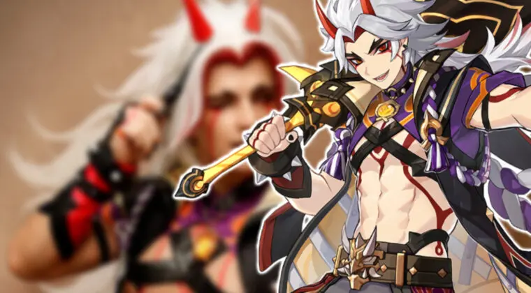 Imagen de Si te gusta Arataki Itto, personaje de Genshin Impact, este cosplay te dejará boquiabierto