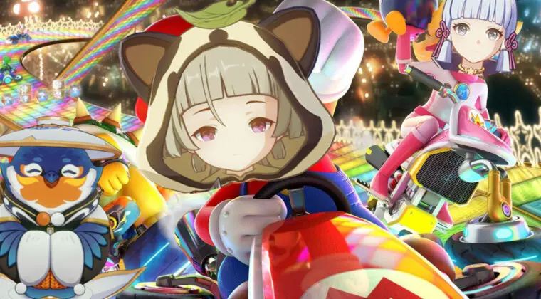 Imagen de ¡Increíble! Este jugador de Genshin Impact convierte la Relajatetera en una pista de Mario Kart