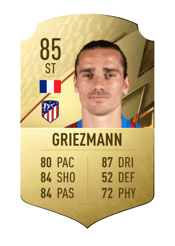 Carta Griezmann FIFA 22 Ultimate Team