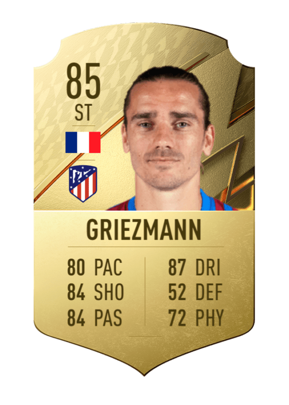 Carta Griezmann FIFA 22 Ultimate Team
